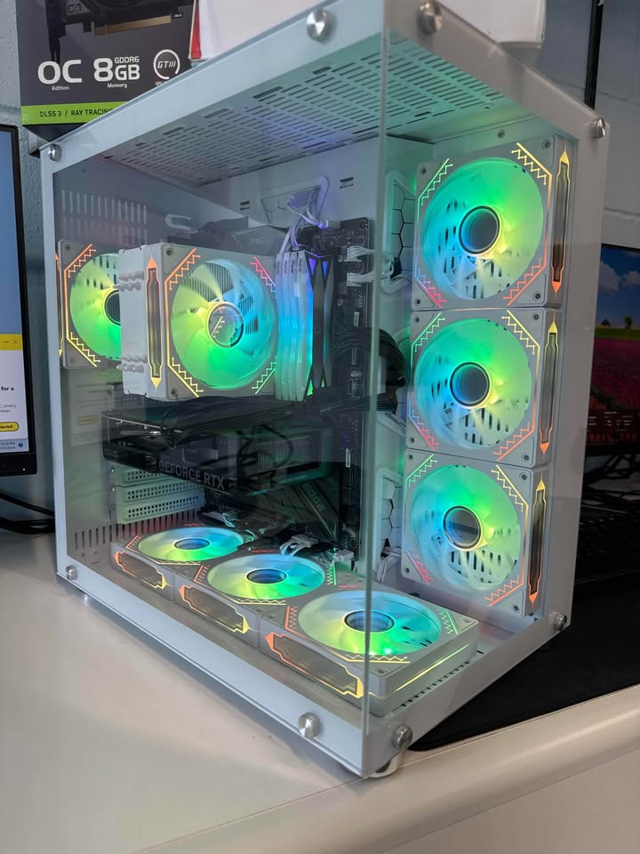 Customized Gaming PC - AMD Ryzen 7 5700X - 16GB DDR4 - RTX 3060 Ti - 1TB Nvme SSD