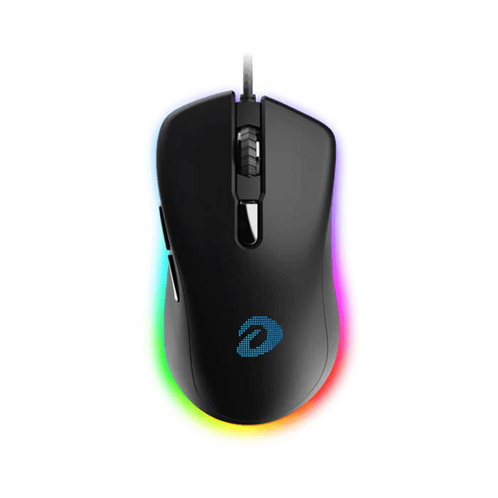 Dareu wired gaming mouse black