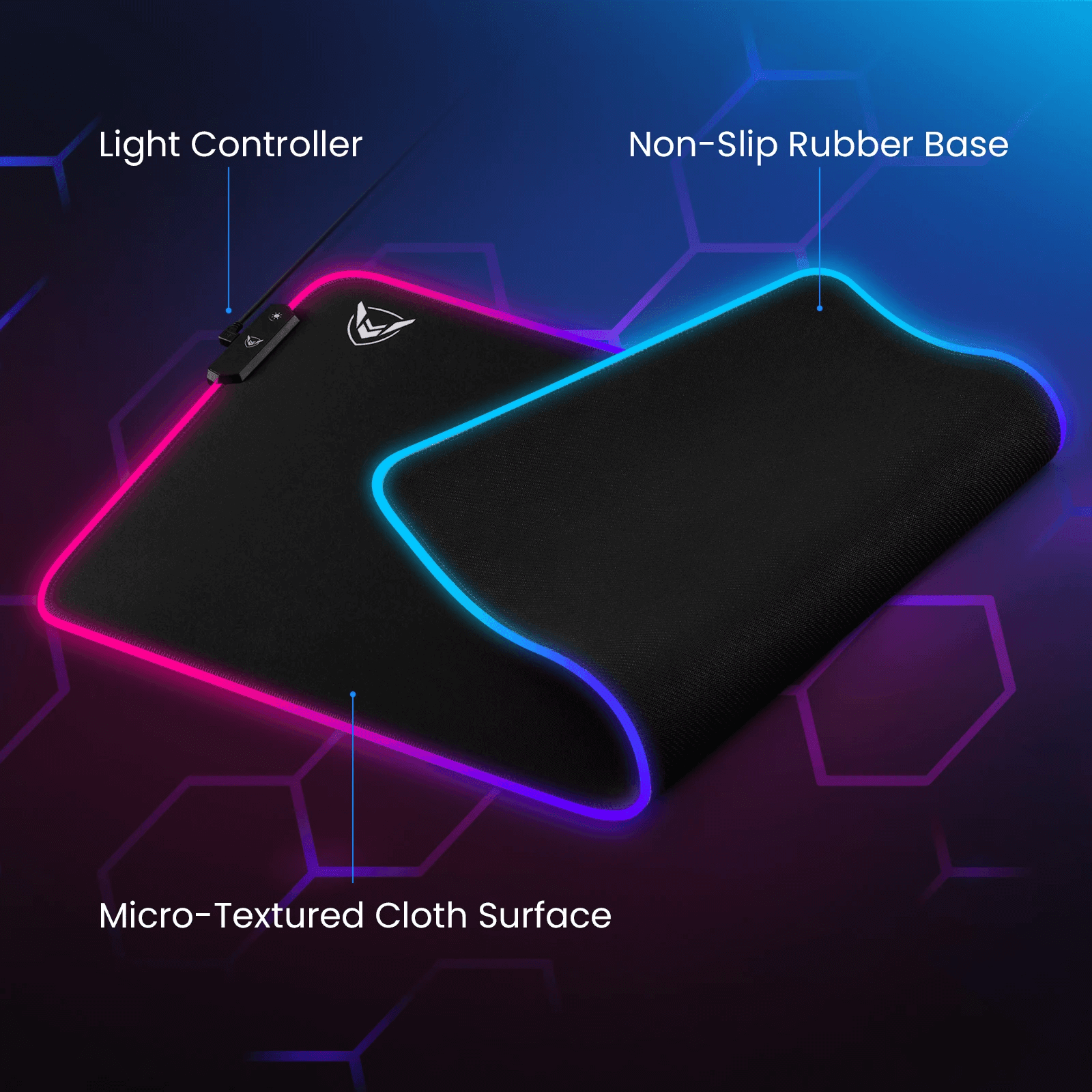 RGB Extended Mouse Pad - Uniway Computer BC