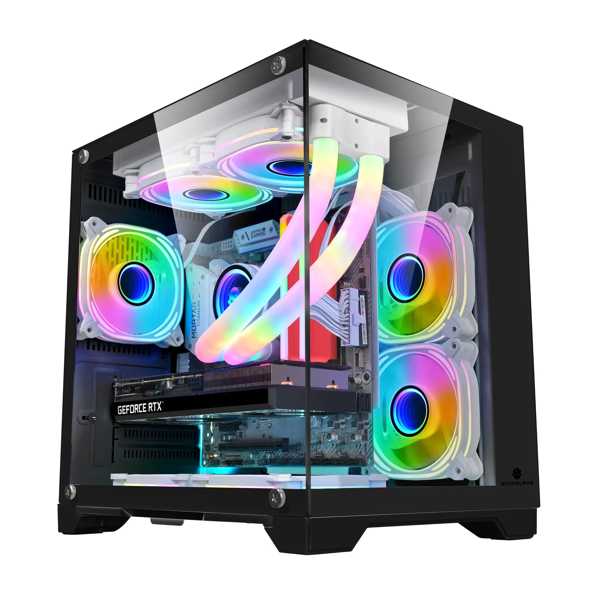 Customized Gaming PC Mini AMD Ryzen 5 5500 16GB RAM NVIDIA RTX 4060 1TB SSD Uniway Computer BC