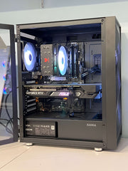 Customized Gaming PC - Intel Core i7-8700 - 16GB DDR4 - RTX 3060 Ti - 512GB Nvme SSD