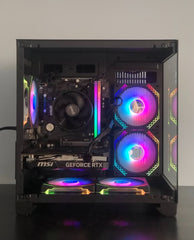 Customized Gaming PC Mini - AMD Ryzen 5 5500 - 16GB DDR4 - RTX 3060 Ti - 1TB Nvme SSD