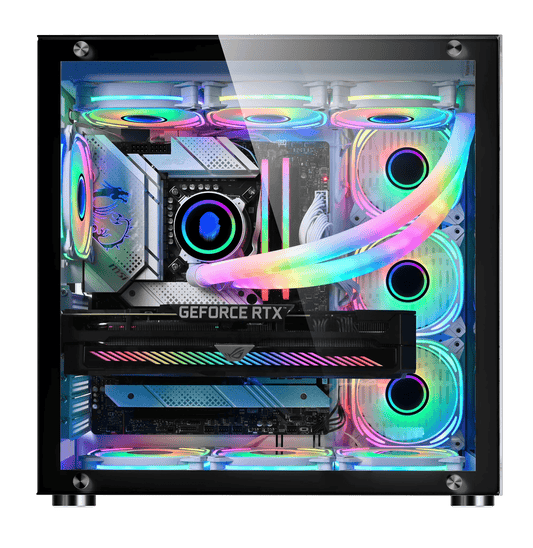 Prebuilt custom gaming pc i7-12700K, 32GB DDR4, RTX 4070, 1TB SSD M.2, WJCoolman Robin II Case