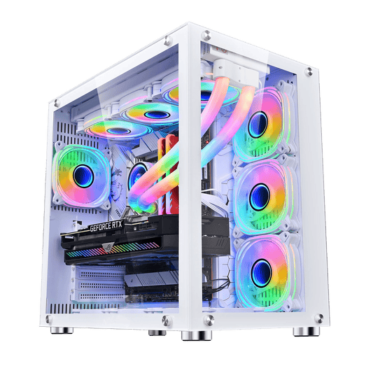 Prebuilt custom gaming pc i7-13700K, 32GB DDR4, RTX 4070Ti, 1TB SSD M.2, WJCoolman Robin II Case